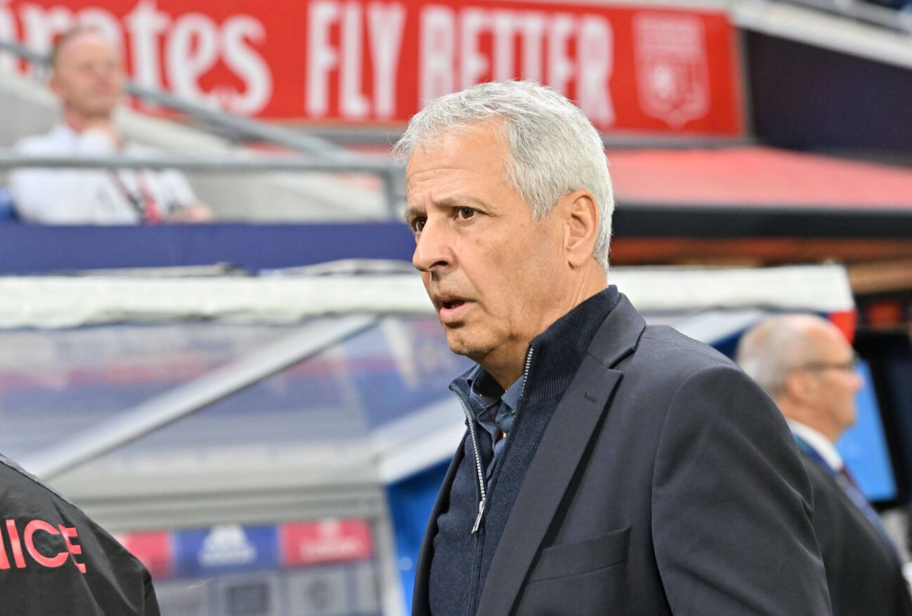 lucien-favre-nice-football-olympique-1018728357 Lucien Favre (nice) FOOTBALL: Olympique Lyonnais vs OGC Nice - Ligue 1 - 11 11 2022 FredericChambert Panoramic PUBLICATIONxNOTxINxFRAxBEL